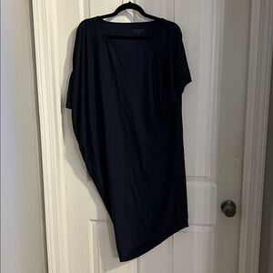 Athleta navy blue swim coverup, size medium